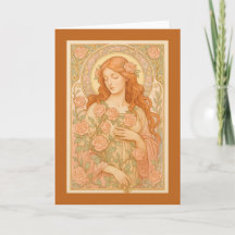 Art nouveau Ro Maiden