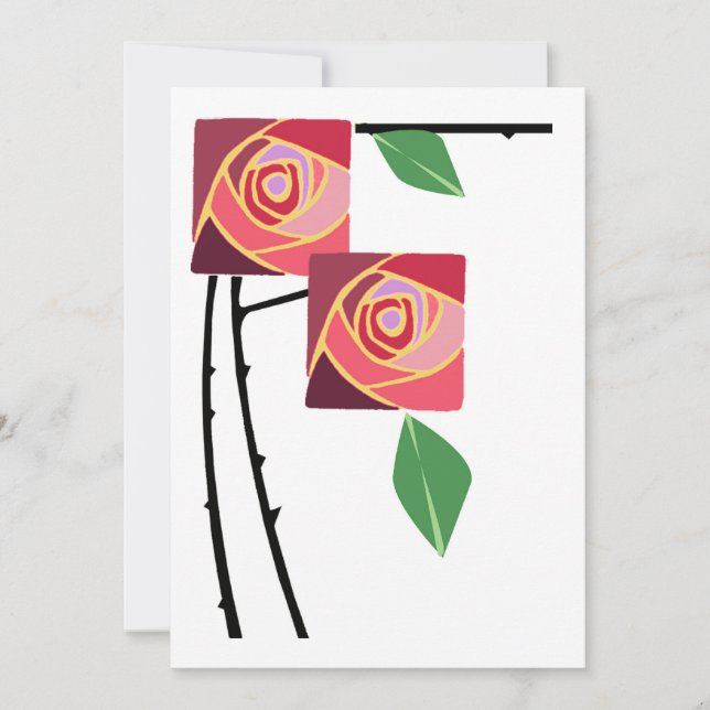 Art nouveau ro och torn (Framsida)