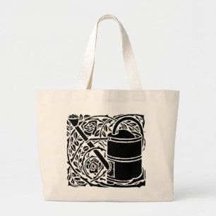 Art nouveau Ro och vattendjupet Jumbo Tygkasse
