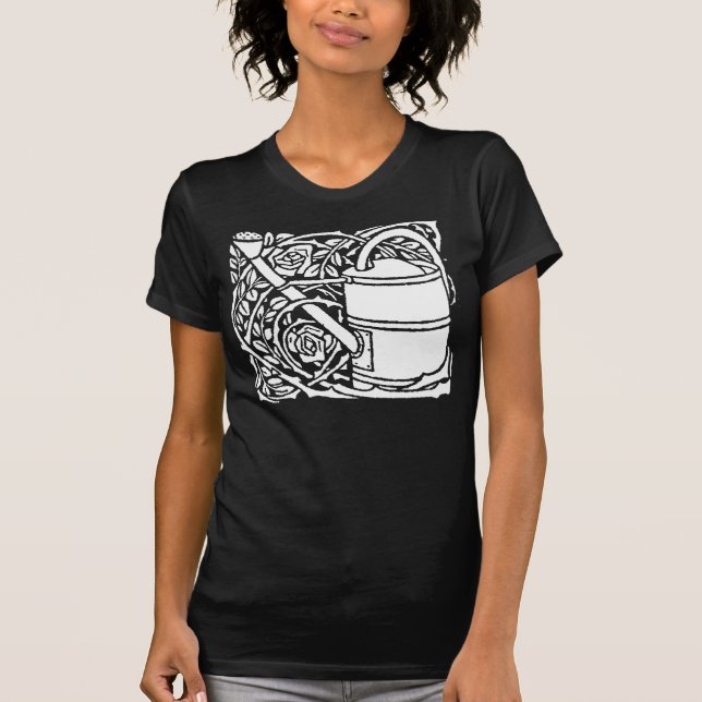 Art nouveau Ro och vattendjupet Tee Shirt (Framsida)