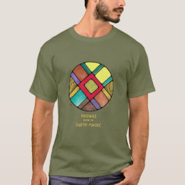 Art nouveau Rune Shirt Ingwaz - Earth Magic T