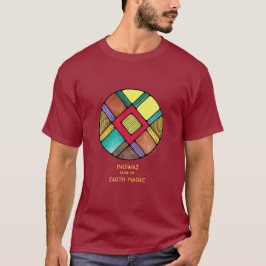Art nouveau Rune Shirt Ingwaz - Earth Magic T