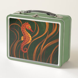 Art Nouveau Seahorse 