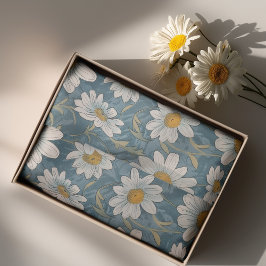Art nouveau Shasta-Daisy - 10 lb, 17" x 23"