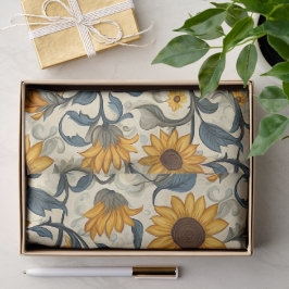 Art Nouveau Solros Tissuepapper – 4,5kg, 43x58cm