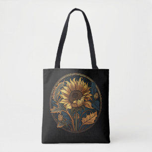Art nouveau Solros Tygkasse