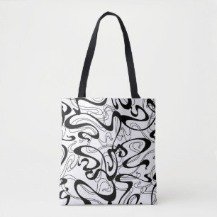 Art nouveau sömlös mönster. Curl struktur i vint Tygkasse