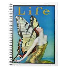 Art nouveau Spiral Notebook Anteckningsbok