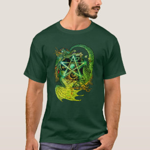 Art nouveau stil dragon Pentacle ~shirt T Shirt