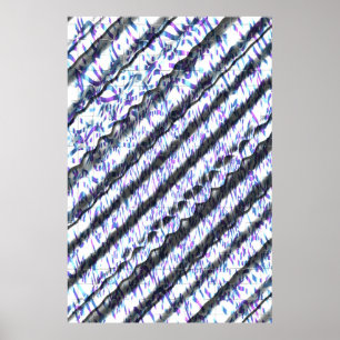 Art Nouveau-stilar OP Art-mönster Poster