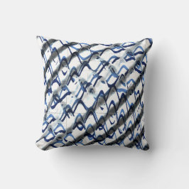 Art Nouveau-stilar Opart-mönster Kudde