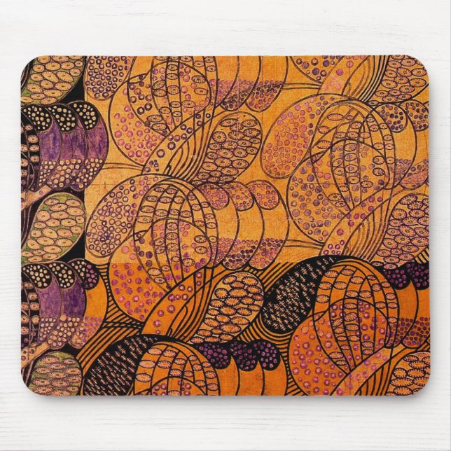 Art nouveau Stylized daisy - Mousepad Musmatta (Framsidan)