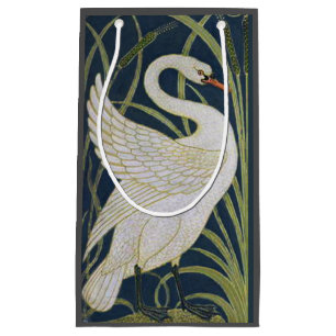 Art Nouveau Svanmönster: Walter Crane Svantryck