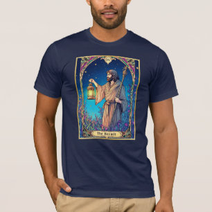Art nouveau Tarot Card, Hermit T Shirt