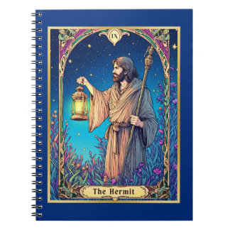 Art Nouveau Tarotkort, Eremiten Anteckningsbok