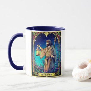 Art Nouveau Tarotkort, Eremiten Mugg