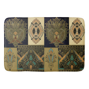 Art nouveau Textilier mönster Christopher dresser Badrumsmatta