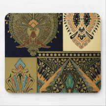 Art nouveau Textilier mönster Christopher dresser