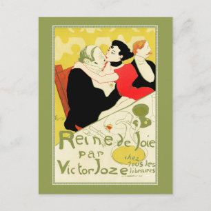 Art nouveau: Toulouse Lautrec - Reine de Joie Vykort