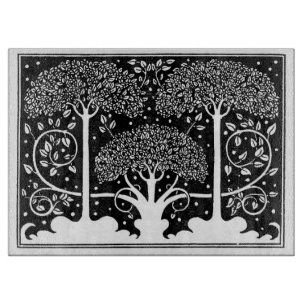 Art nouveau Träd Beardsley Mönster