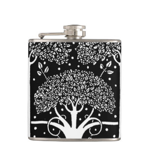 Art nouveau Träd Beardsley Mönster Fickplunta