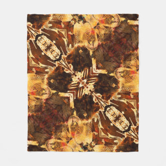 art nouveau: vintage av prydnadsväxter (golden och fleecefilt