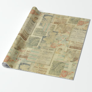 art nouveau vintage couture art deco decopauge presentpapper