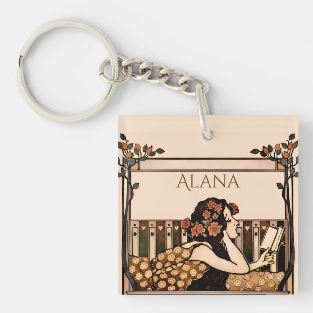 Art Nouveau Vintage läsenhet (Framsidan)