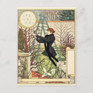 Art Nouveau vykort