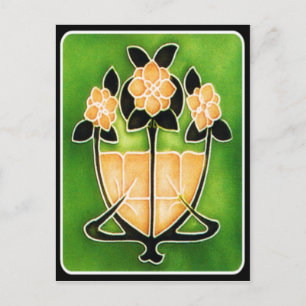Art nouveau vykort