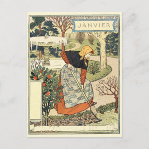Art Nouveau vykort
