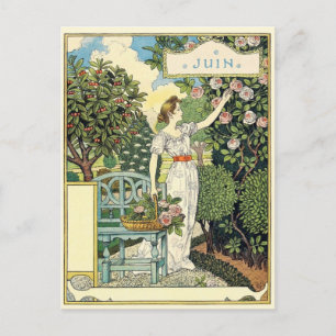 Art Nouveau vykort