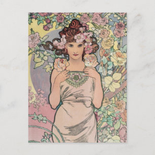 Art nouveau vykort