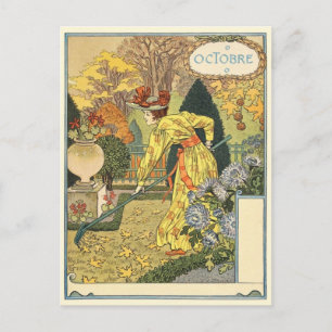 Art nouveau vykort