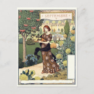 Art nouveau vykort