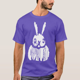Art nouveau White Bunny Mönster T Shirt