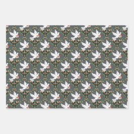 Art nouveau White Dove Kärlek