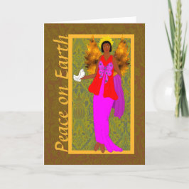 Art nouveau William Morris julkort Helgdag Card Tack Kort