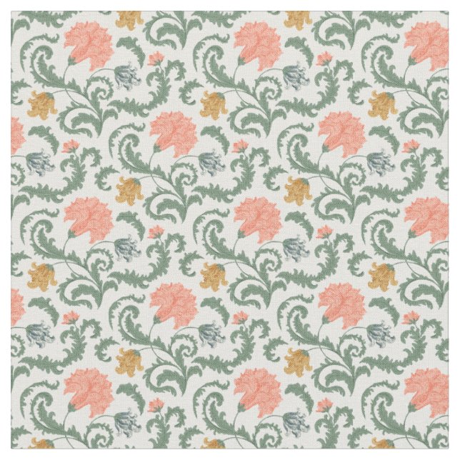 Art Nouveau William-Morris-mönster Tyg (Närbild)