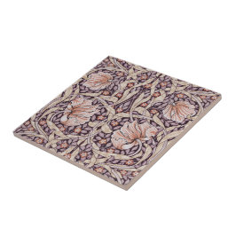 Art nouveau,William Morris pimpernel blommigt desi Kakelplatta