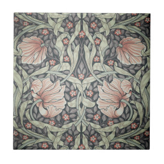 Art nouveau,William Morris pimpernel blommigt desi Kakelplatta