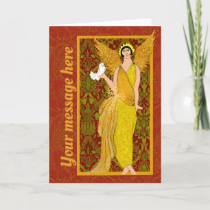 Art nouveau William Morris Retro-julkort Tack Kort