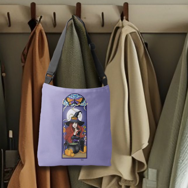 Art nouveau Witch Axelväska (Skapare uppladdad)