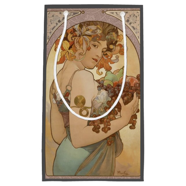 Art nouveau Woman Mucha BeSnyval (Framsidan)