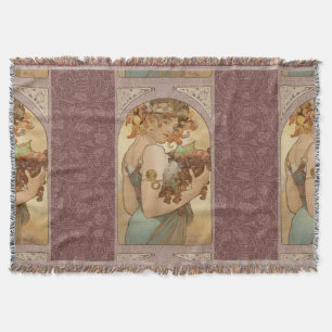 Art nouveau Woman Mucha BeSnyval Mysfilt