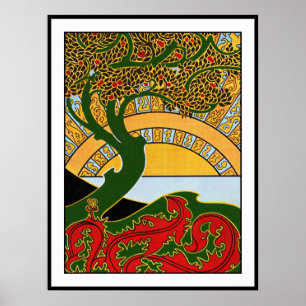 Art nouveauaffisch: La Libre Esthetique Poster