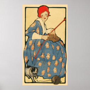 Art nouveauaffisch poster