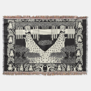Art nouveauAubrey Beardsley Salome mattor Mysfilt