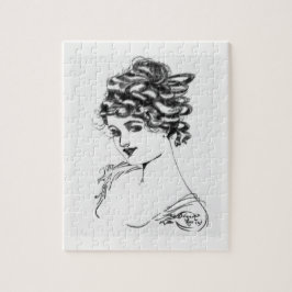 Art nouveaubläck som drar Russell 1917 Swigert Pussel