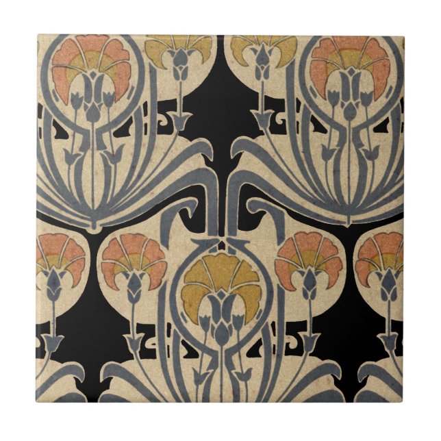 Art nouveaudesign #7 @ VictoriaShaylee Kakelplatta (Framsidan)